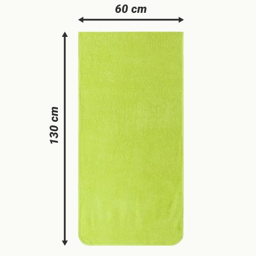 Husa pentru scaun Jemidi, 60 x 130 cm, Verde, Bumbac organic, 54895.07