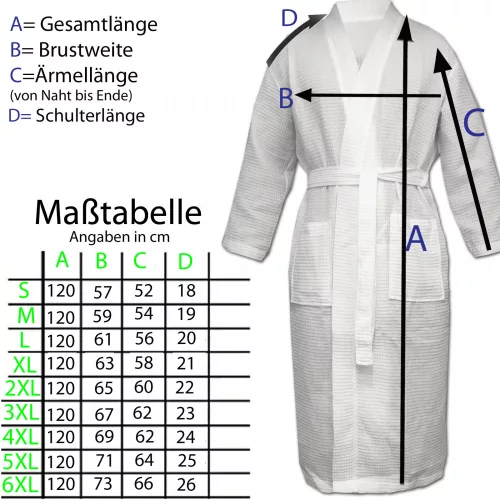Halat de baie Waffle Pique unisex Homelevel, 5XL, Gri, Bumbac organic, 54916.73.35