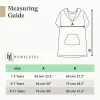 Poncho de baie pentru copii Homelevel, 8-11 ani, Multicolor, Bumbac organic, 54931.04.03