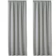 Set 2 Draperii Lola cu rejansa Jemidi, 140 x 250 cm, Gri, Poliester, 55308.25.02