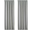 Set 2 Draperii Lola cu rejansa Jemidi, 140 x 250 cm, Gri, Poliester, 55308.25.02