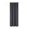 Draperie Lola cu rejansa Jemidi, 140 x 250 cm, Gri, Poliester, 55308.73