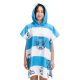 Poncho de baie pentru copii Homelevel, 8-11 ani, Multicolor, Bumbac organic, 54931.32.03