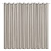 Draperie opaca Stella cu inele Jemidi, 300 x 245 cm, Gri, Poliester, 55288.25.01