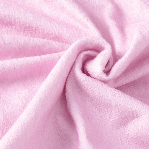 Poncho de baie pentru copii Homelevel, 1-3 ani, Roz, Bumbac organic, 54935.10.01