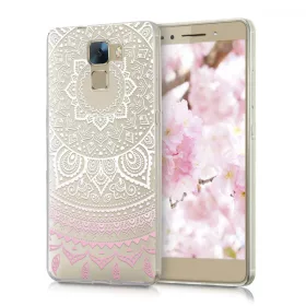 Husa pentru Huawei Honor 7, Silicon, Roz, 35164.01