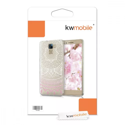 Husa pentru Huawei Honor 7, Silicon, Roz, 35164.01