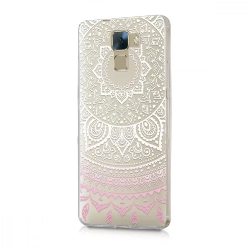 Husa pentru Huawei Honor 7, Silicon, Roz, 35164.01