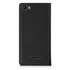 Husa pentru Wiko Fever, Piele ecologica, Negru, 35967.01