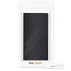 Husa pentru Wiko Fever, Piele ecologica, Negru, 35967.01
