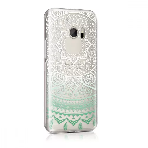 Husa pentru HTC 10, Silicon, Verde, 38073.02
