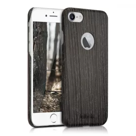   Husa pentru Apple iPhone 8 / iPhone 7 / iPhone SE 2, Lemn, Gri, 39343.73
