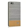 Husa pentru Huawei Honor 4C, Textil, Gri, 35841.03