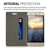 Husa pentru Huawei Honor 4C, Textil, Gri, 35841.03