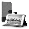 Husa pentru Apple iPhone 8 Plus / iPhone 7 Plus, Textil, Gri, 39496.22
