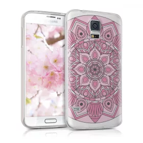   Husa pentru Samsung Galaxy S5 / Galaxy S5 Neo, Silicon, Roz, 39082.04