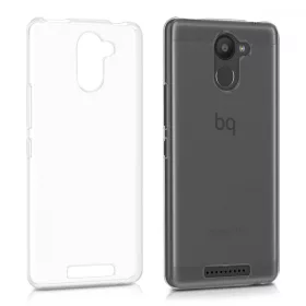   Husa pentru BQ Aquaris U Plus, Silicon, Transparent, 39899.03
