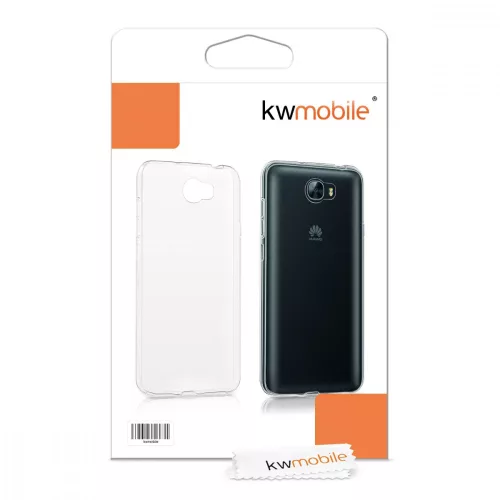 Husa pentru Huawei Y6II Compact, Silicon, Transparent, 39890.03