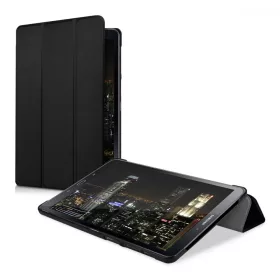   Husa pentru Samsung Galaxy Tab A 10.1 (S-Pen) (2016), Piele ecologica, Negru, 40444.01