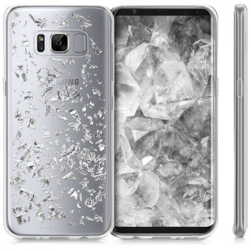 Husa pentru Samsung Galaxy S8, Silicon, Silver, 40980.35