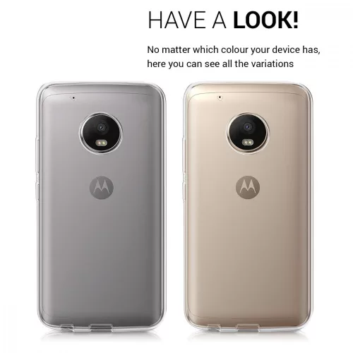 Husa pentru Motorola Moto G5 Plus, Silicon, Transparent, 41091.03