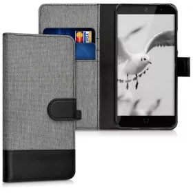 Husa pentru Wileyfox Swift 2, Textil, Gri, 41644.01