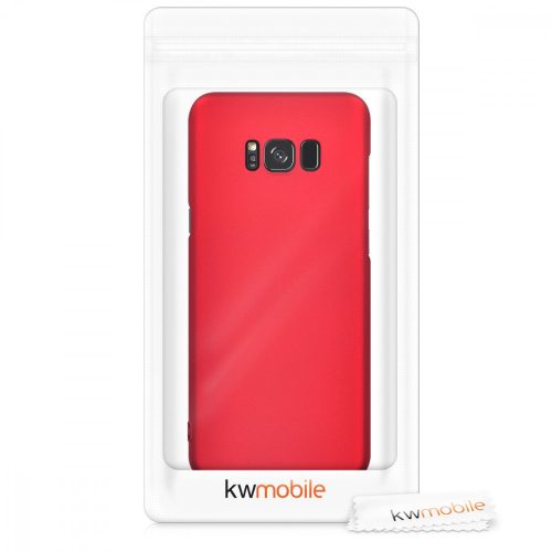 Husa pentru Samsung Galaxy S8 Plus, Policarbonat, Rosu, 41801.36