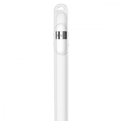 Husa de protectie pentru Apple Pencil (1. Gen), Kwmobile, Alb, Silicon, 42271.02