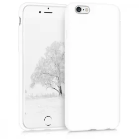   Husa pentru Apple iPhone 6 / iPhone 6s, Silicon, Alb, 35176.48