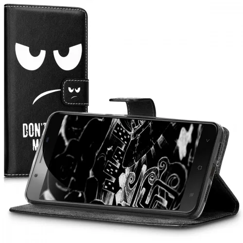 Husa pentru Blackview P2, Piele ecologica, Negru, 42830.01