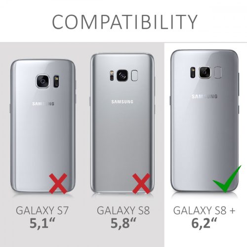 Husa pentru Samsung Galaxy S8 Plus, Silicon, Albastru, 41873.06