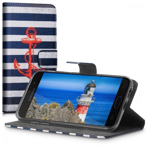 Husa pentru Samsung Galaxy A5 (2017), Piele ecologica, Multicolor, 42483.03