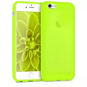   Husa pentru Apple iPhone 6 / iPhone 6s, Silicon, Galben, 43410.75