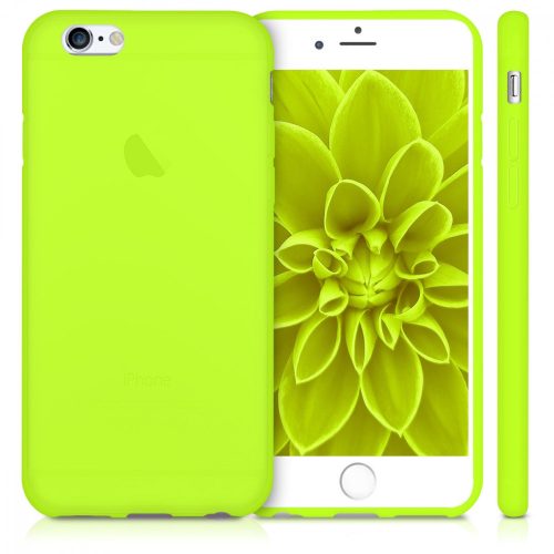 Husa pentru Apple iPhone 6 / iPhone 6s, Silicon, Galben, 43410.75