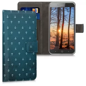   Husa pentru ZTE Blade A602, Piele ecologica, Multicolor, 43970.01