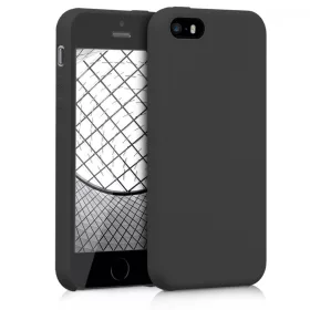   Husa pentru Apple iPhone 5 / iPhone 5s / iPhone SE, Silicon, Negru, 42766.47