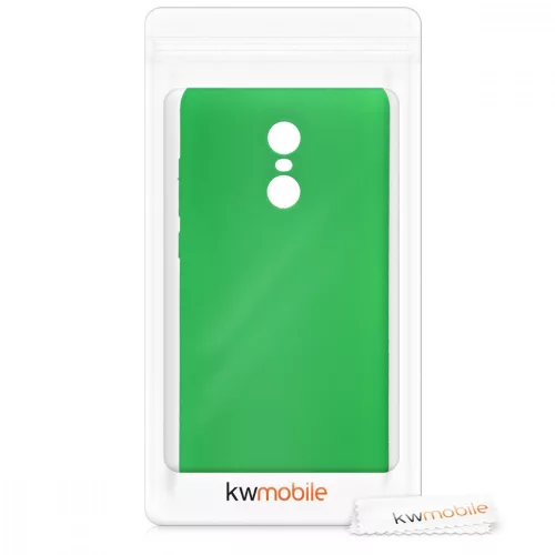 Husa pentru Xiaomi Redmi Note 4, Silicon, Verde, 44073.44