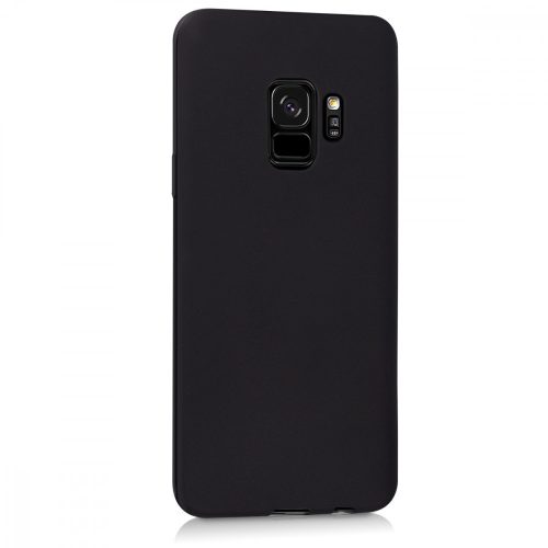 Husa pentru Samsung Galaxy S9, Silicon, Negru, 44089.47