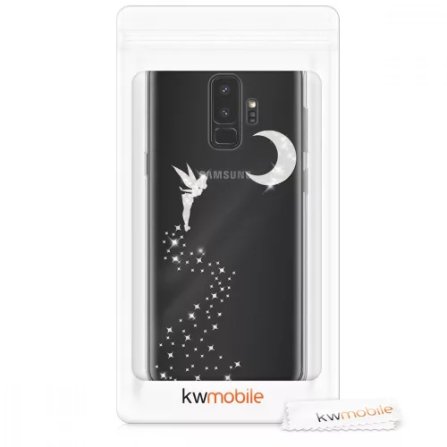 Husa pentru Samsung Galaxy S9 Plus, Silicon, Argintiu, 44198.01