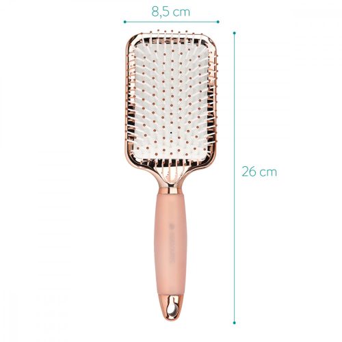 Perie de par perlata Navaris, Roz, 26 x 8.5 cm, 44334.02