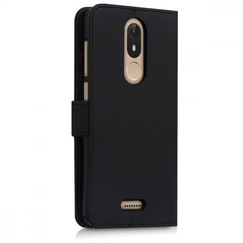 Husa pentru Wiko View Lite, Piele ecologica, Negru, 44578.01