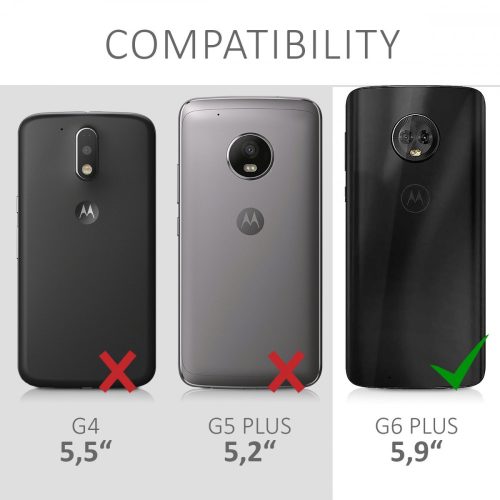 Husa pentru Motorola Moto G6 Plus, Silicon, Transparent, 44609.03