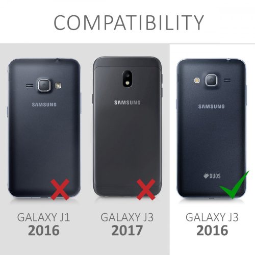 Husa pentru Samsung Galaxy J3 (2016), Silicon, Multicolor, 39408.05