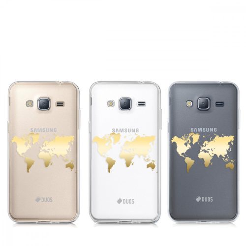 Husa pentru Samsung Galaxy J3 (2016), Silicon, Multicolor, 39408.05