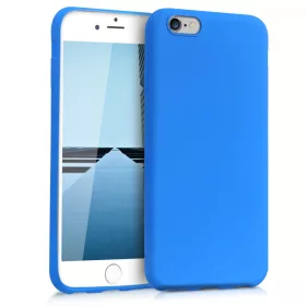   Husa pentru Apple iPhone 6 / iPhone 6s, Silicon, Albastru, 43410.104