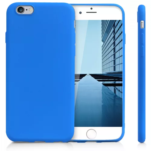 Husa pentru Apple iPhone 6 / iPhone 6s, Silicon, Albastru, 43410.104