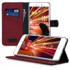 Husa pentru Huawei P9 Lite (2017), Textil, Rosu, 40893.04