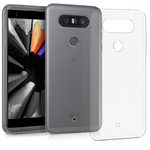Husa pentru LG Q8, Silicon, Transparent, 44947.03