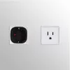 Set 2 Adaptoare de calatorie tip B pentru SUA, Kwmobile, Negru, Plastic, 45146.01