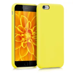  Husa pentru Apple iPhone 6 / iPhone 6s, Silicon, Galben, 40223.75